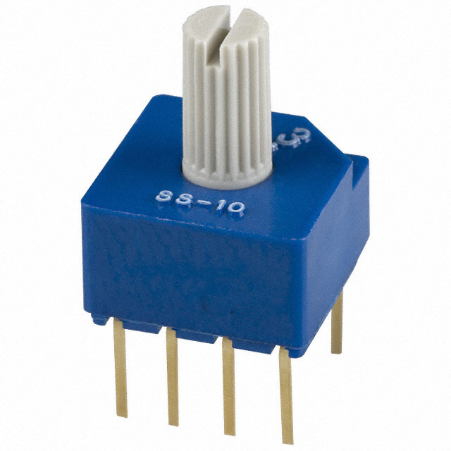 【SS-10-23NP-LE】SWITCH ROTARY DIP DP3T 0.1A 5V