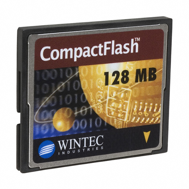 【W7CF128M1XA-HQP1】MEMORY CARD COMPACTFLASH 128MB