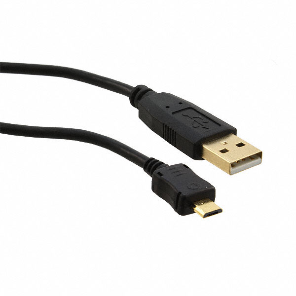 【45-1430-2】CBL USB2.0 A PLG-MCR B PLG 6.56'
