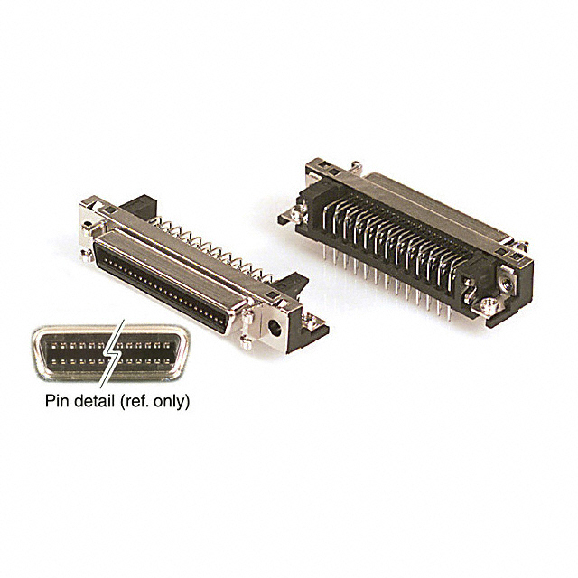 【DX10G1M-50S(50)】CONN MINI HD RCPT 50P R/A SOLDER