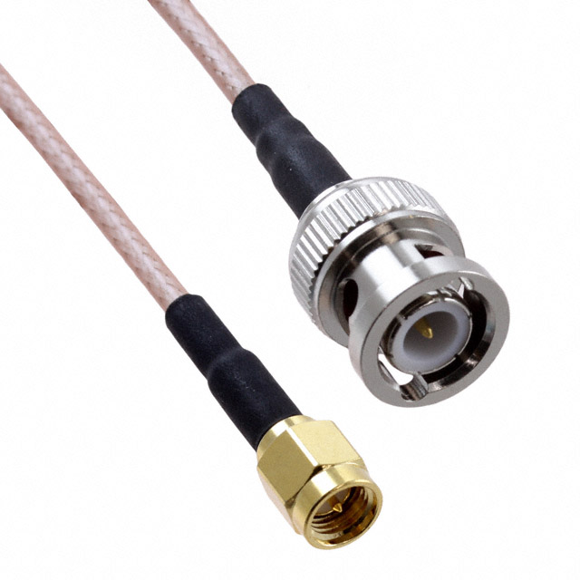 【CCBNS-MM-RG316DS-24】COAX CBL BNC TO SMA 24"
