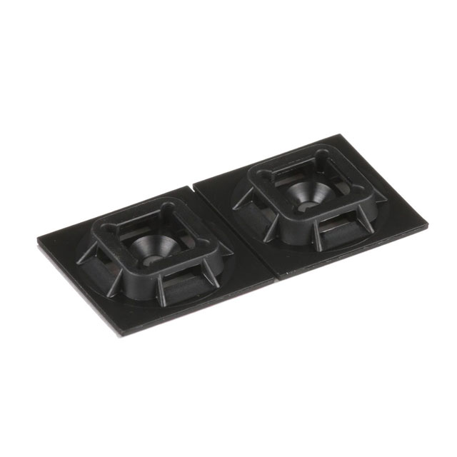 CABLE TIE HLDR QUAD ADHESIVE BLK【SGABM30-AV-C300】