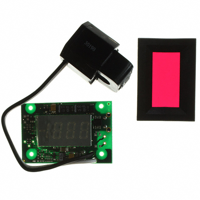 【ACA-20RM-4-AC3-RL-C】AMMETER 0-50A LED PANEL MOUNT