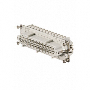 INSERT FEMALE 24POS+1GND SCREW【1211300000】