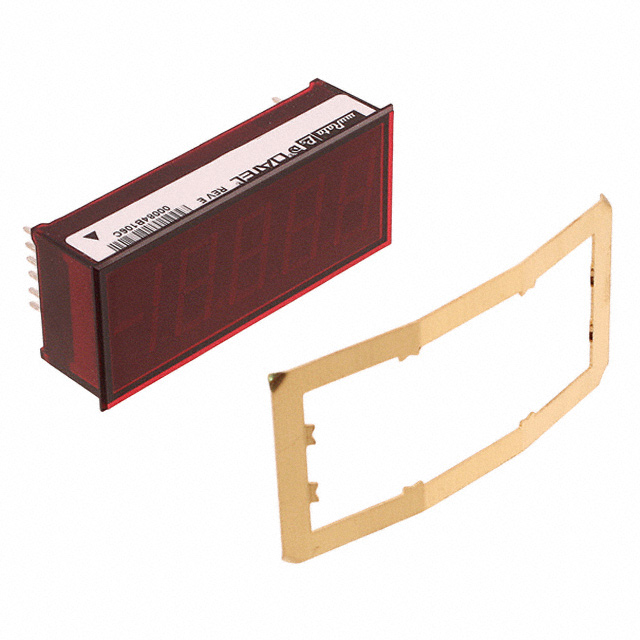 【DMS-40PC-1-RS-C】VOLTMETER 2VDC LED PANEL MOUNT