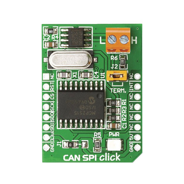 BOARD ACCY CAN-SPI CLICK 3.3V【MIKROE-986】