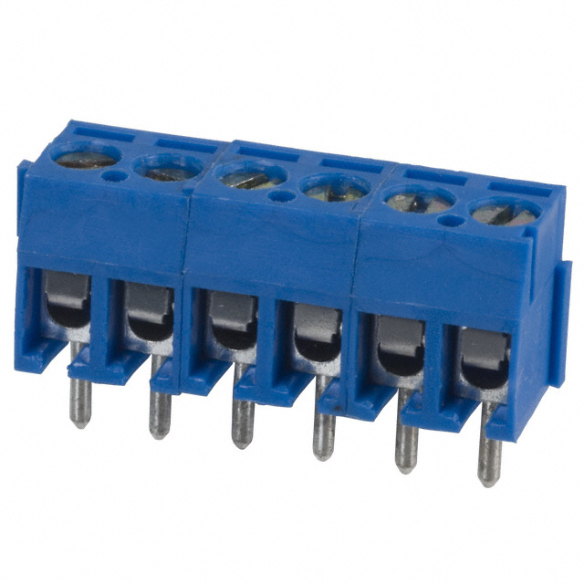 【OSTTE080161】TERM BLK 8POS SIDE ENT 3.5MM PCB