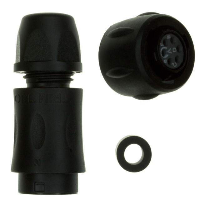 【UTS6JC10E6S】CONN PLUG FMALE 6P GOLD SLDR CUP