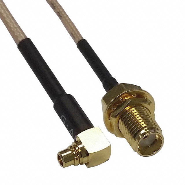 【CCSMX1-FBM-RG316-6】COAX CBL SMA TO MMCX 6"