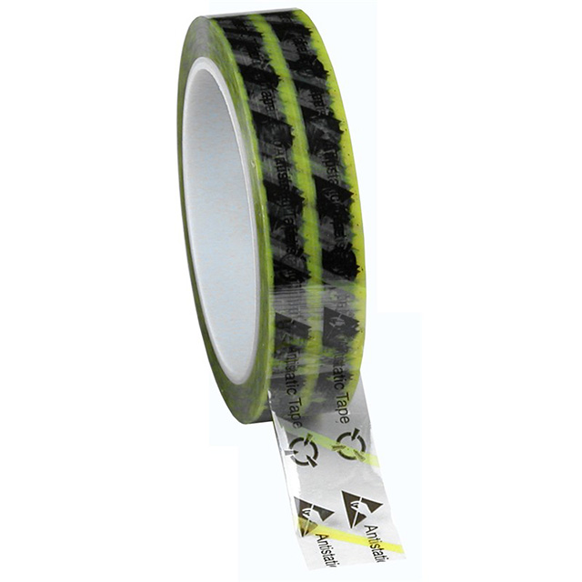 【79277】TAPE ANTISTAT C/Y STRP 1"X72YDS