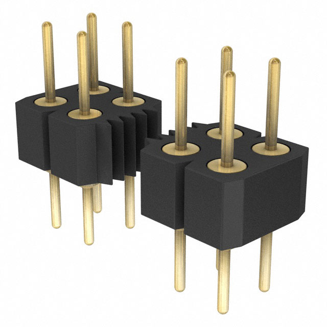 【450-10-264-00-006101】CONN HEADER VERT 64POS 2.54MM