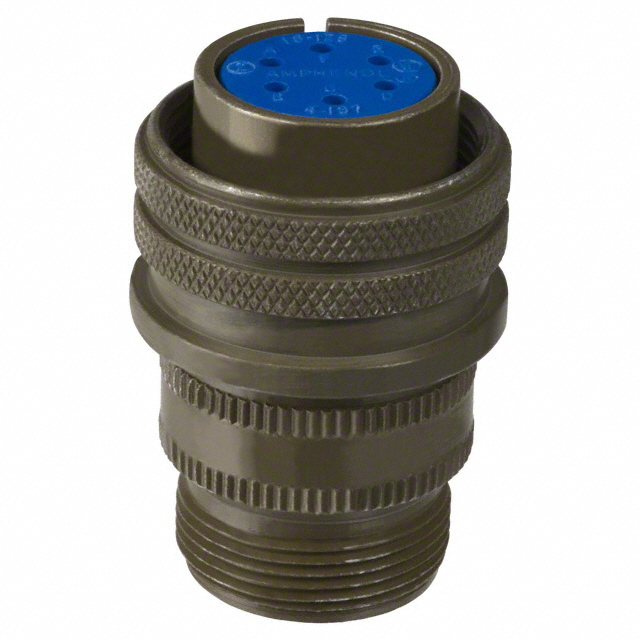 【97-3106A-18-12S】CONN PLUG FMALE 6P SOLDER CUP