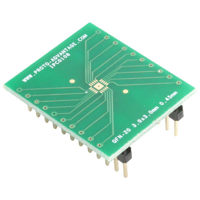 【IPC0108】QFN-20 TO DIP-24 SMT ADAPTER