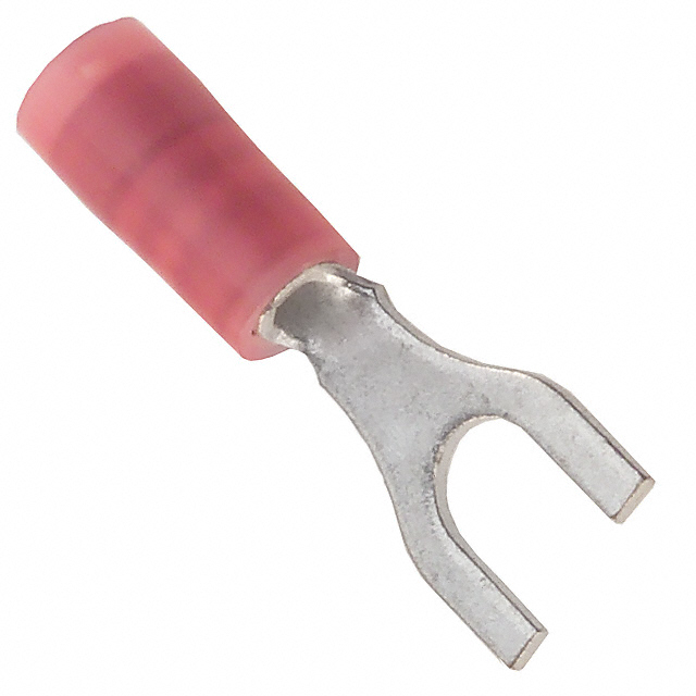 【0191980005】CONN SPADE TERM 18-22AWG #8 RED [digi-reel品]
