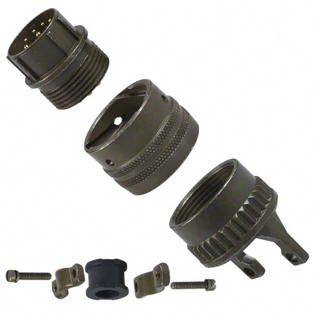 【PT06A-14-12P(SR)】CONN PLUG MALE 12P GOLD SLDR CUP