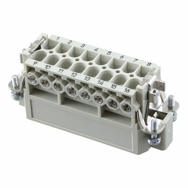 【09200162614】HAN 16A MALE SCREW TERMINAL INSE