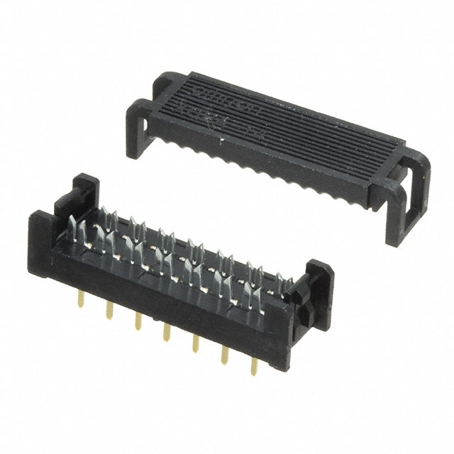【XG2A-1401】CONN DIP HDR IDC 14P 28AWG VERT