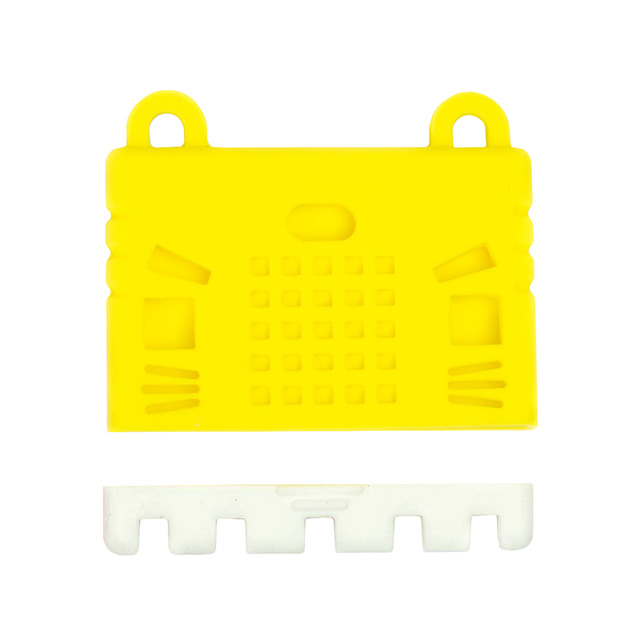 【KBOT002】CASE RUBBER YELLOW FOR MICRO BIT