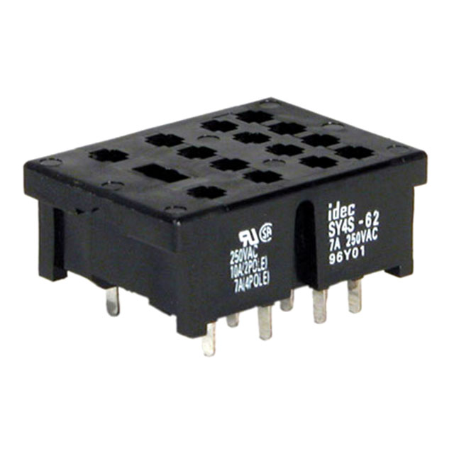RELAY SOCKET 14 POS THROUGH HOLE【SY4S-62】