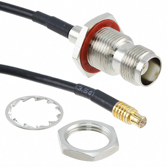 【CBA-TNCF-MCXM】COAX CBL MCX TO TNC 7.8"