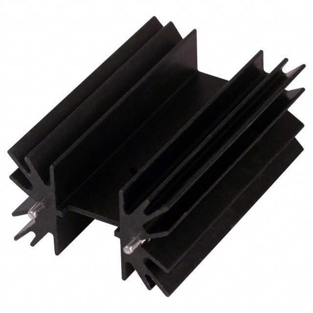 【530001B02500G】HEATSINK TO-218 10W H=2.5" BLK