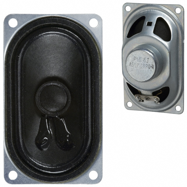 【AS07108PO-WR-R】SPEAKER 8OHM 3W TOP PORT 86DB