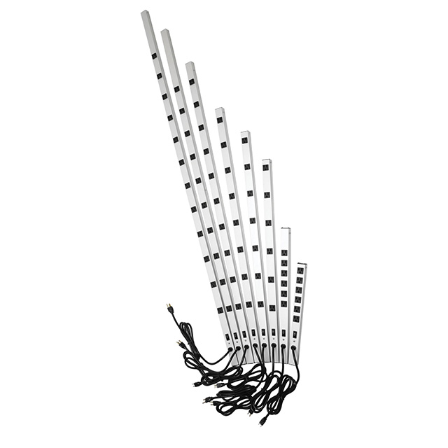 【1589H77F1】POWER STRIP 77" 20A 12OUT 6'C