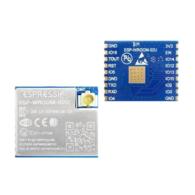 【ESP-WROOM-02U-N2】RF TXRX MODULE WIFI U.FL SMD [digi-reel品]