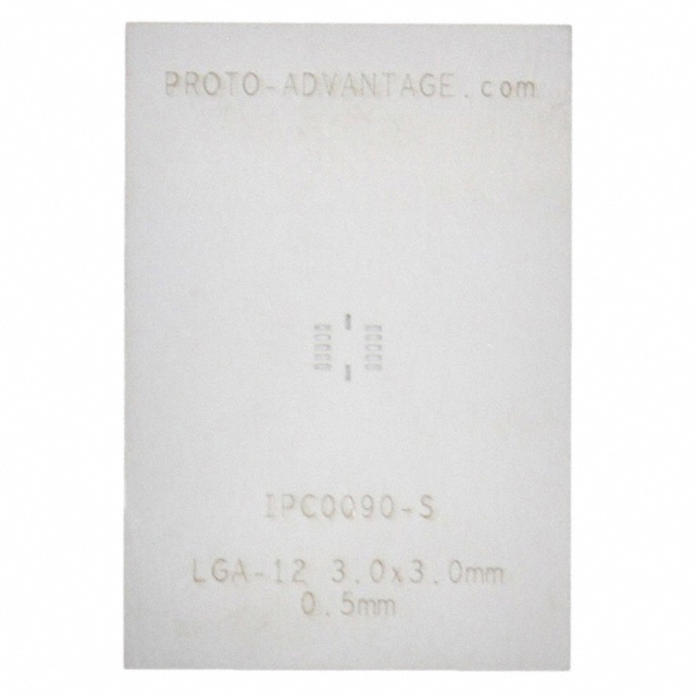 【IPC0090-S】LGA-12 STENCIL