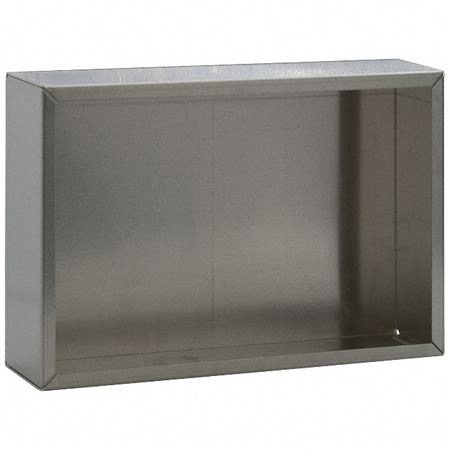 【1444-24】CHASSIS ALUM NATURAL 12"L X 8"W