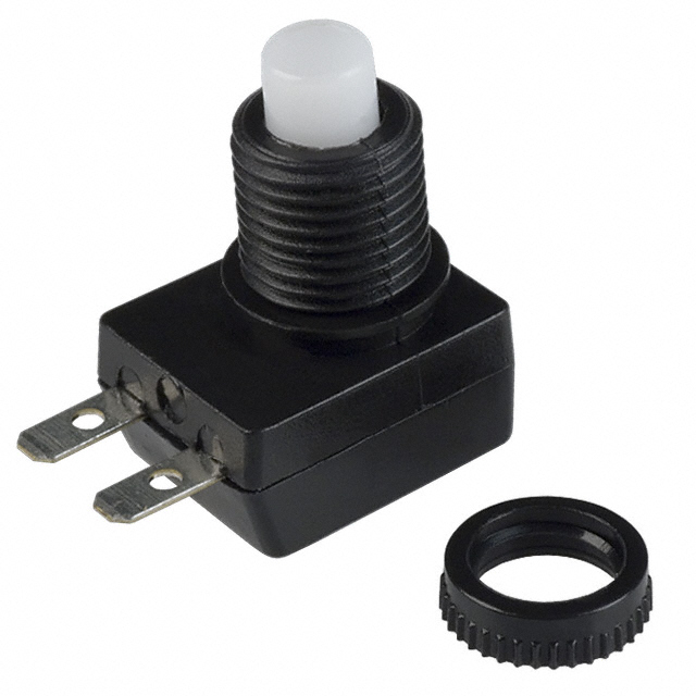 【40-3438-02】SWITCH PUSHBUTTON SPST 5A 14V
