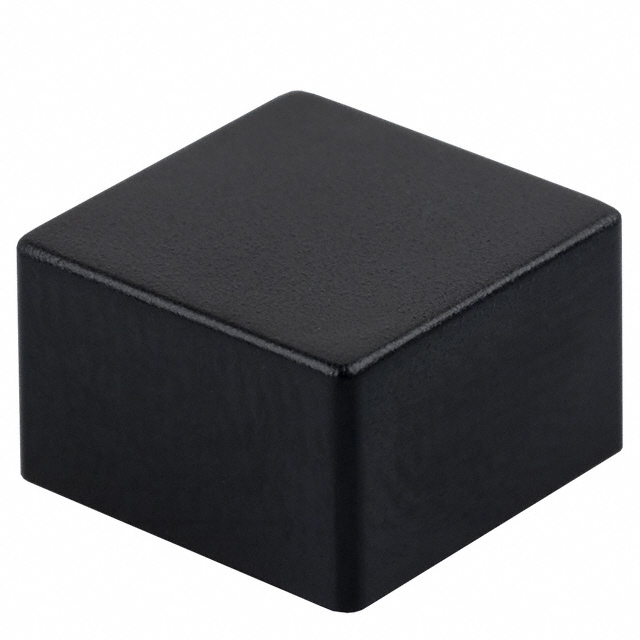 【B32-1210】CAP TACTILE SQUARE BLACK[バルク]