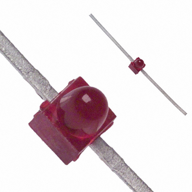 【HLMP-6000】LED RED DIFFUSED AXIAL T/H AXIAL