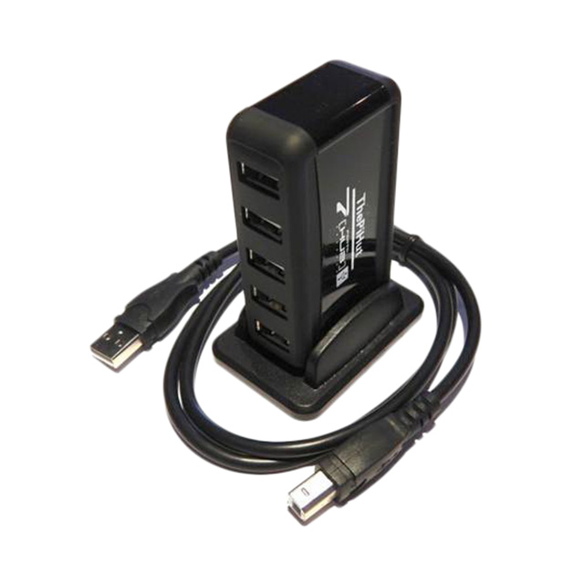 7 PORT PWRD USB HUB WITH US 5V 2【PIS-0141】