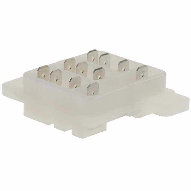 【27E067】RELAY SOCKET 11 POS CHASSIS MT