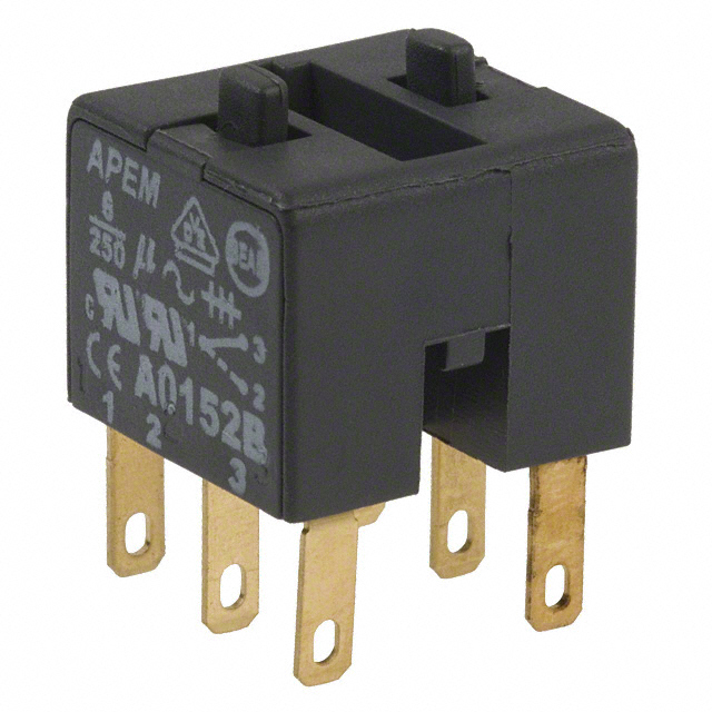 【A0152B】CONTACT BLOCK DPDT 6A 250V