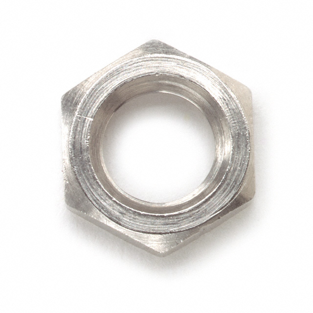 【6441】HEX NUT 3/8" BRASS 1/4-32 500/PK