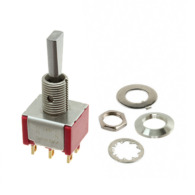【7203P3YZBE】SWITCH TOGGLE DPDT 0.4VA 20V