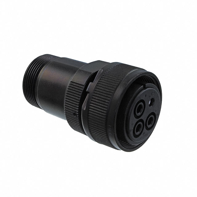 【JL04V-6A22-22SE-EB-R】CONN PLUG FMALE 4P SOLDER CUP