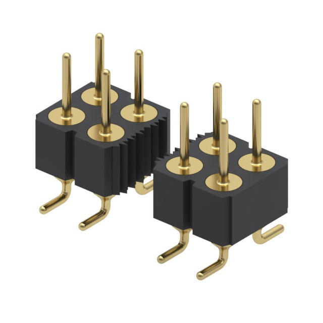 Conn Header CONN HEADER SMD 24POS 2.54MM 450-10-224-00-106000 Mill-Max ...