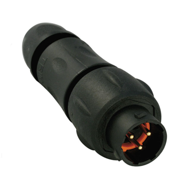 CONN RCPT HSG MALE 3POS INLINE【UTS1JC103P】
