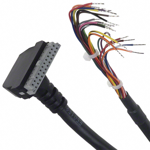 【IDC-24-M-CBL】CABLE ASSY BLACK 2M