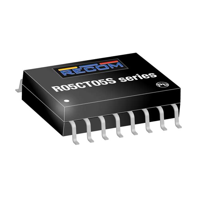 【R05CT05S-R】DC DC CONVERTER 5V 500MW [digi-reel品]