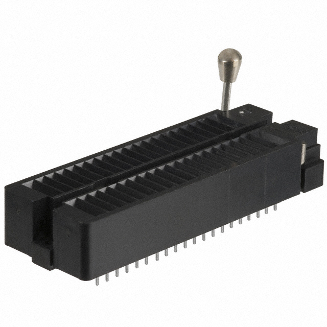 【40-6554-10】CONN IC DIP SOCKET ZIF 40POS TIN