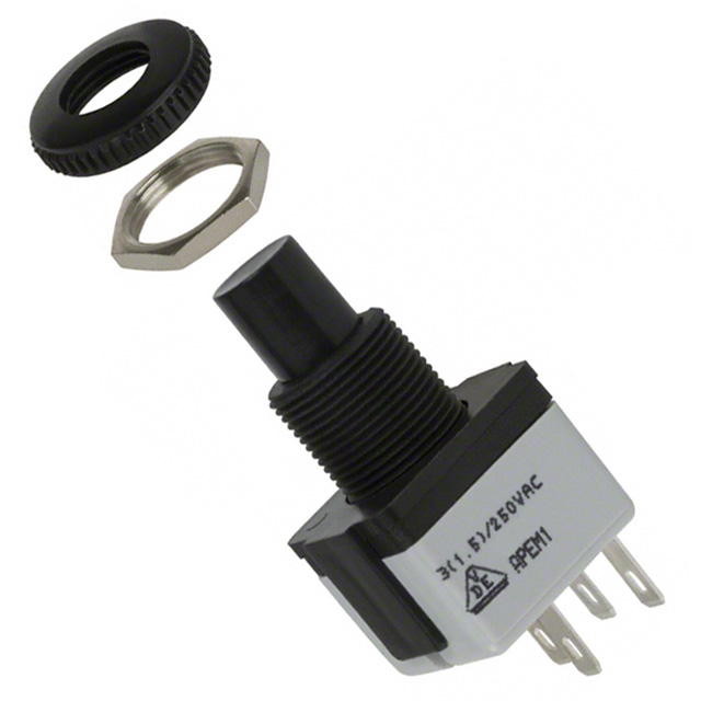 【4741A02UU】SWITCH PUSHBUTTON DPST 6A 125V