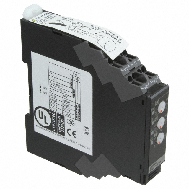 【K8DT-VW3CA】UNDROVRVOLT RLY 20- 600V PSHIN