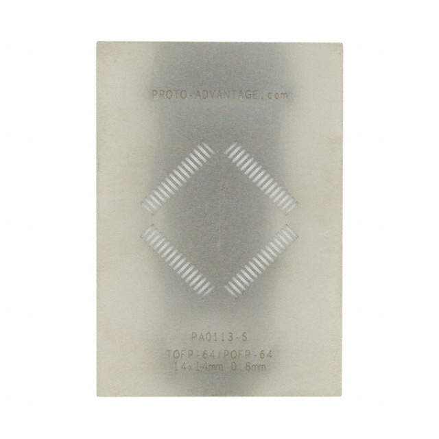 【PA0113-S】TQFP-64/QFP-64 STENCIL[バルク]