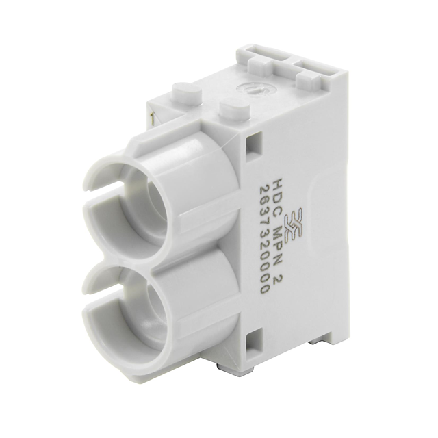 【2637320000】PNEUMATIC CONNECTOR/HOUSING 2 PO