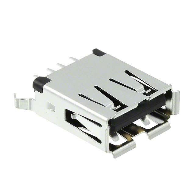 【XM7A-0441】CONN RCPT USB2.0 TYPEA 4POS VERT