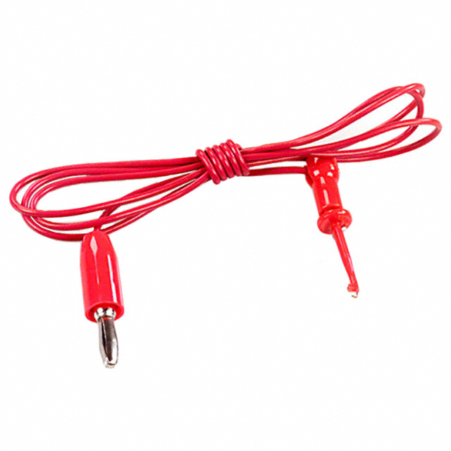 【BXM-36RED】TEST LEAD BANANA TO GRABBER 36"